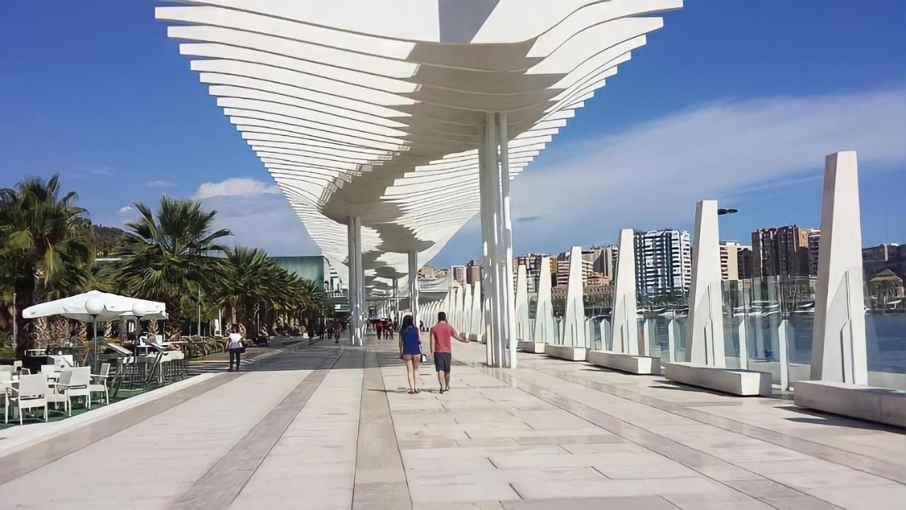 Teatro Suites Malaga Playa Ngoại thất bức ảnh